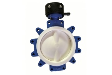 PTFE-Lined Manual Wafer Butterfly Valve from China Suppliers - Durable Factory Solution for Corrosive Fluids