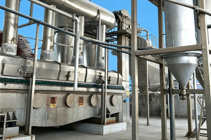 Machines de criblage et de conditionnement. Crible vibrant multiniveaux pour sel raffiné, machine de conditionnement automatique pour sel raffiné (5).jpg