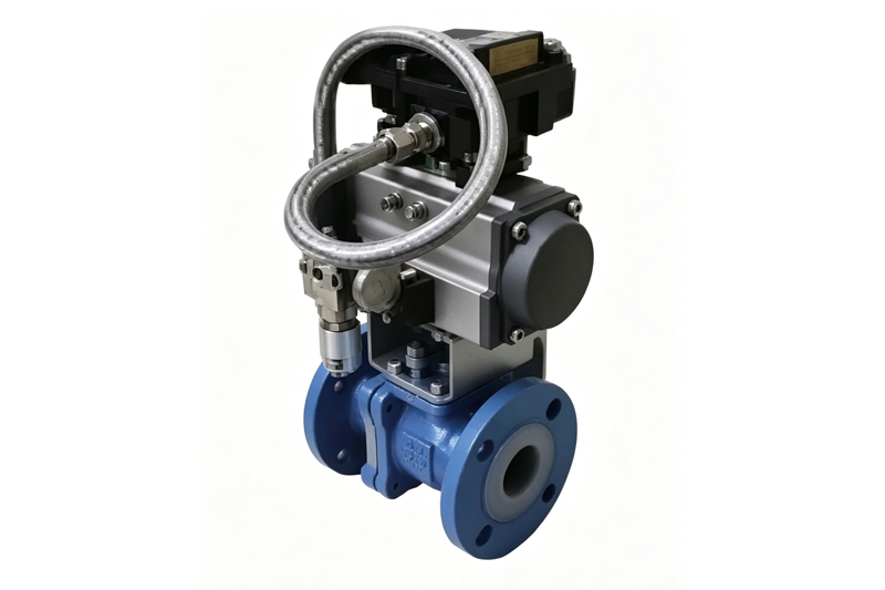 Core Advantages of PTFE-Lined Pneumatic Ball Valves