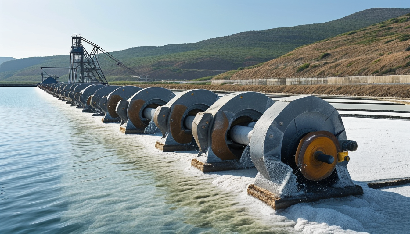 Salt Hammer Crusher For Seawater Desalination Plants