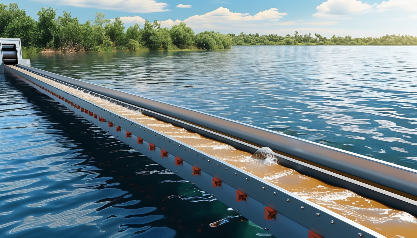 Belt Conveyor For Seawater Desalination Plants