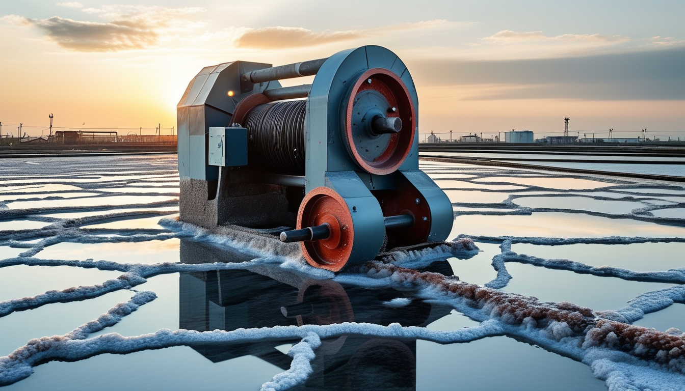 Salt Hammer Crusher For Oilfield Produced Water Treatment