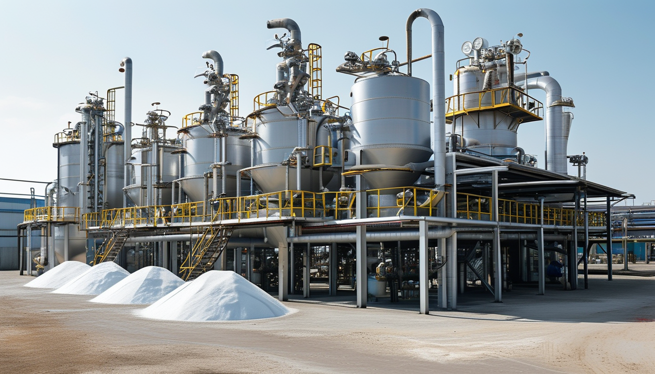 Washed Salt Dryer For Chemical Manufacturing Facilities