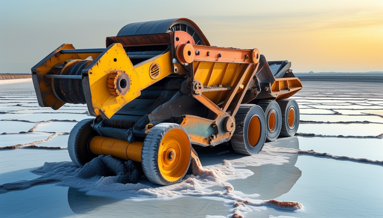 Hammer Crusher For High-Yield Salt Lake Mining
