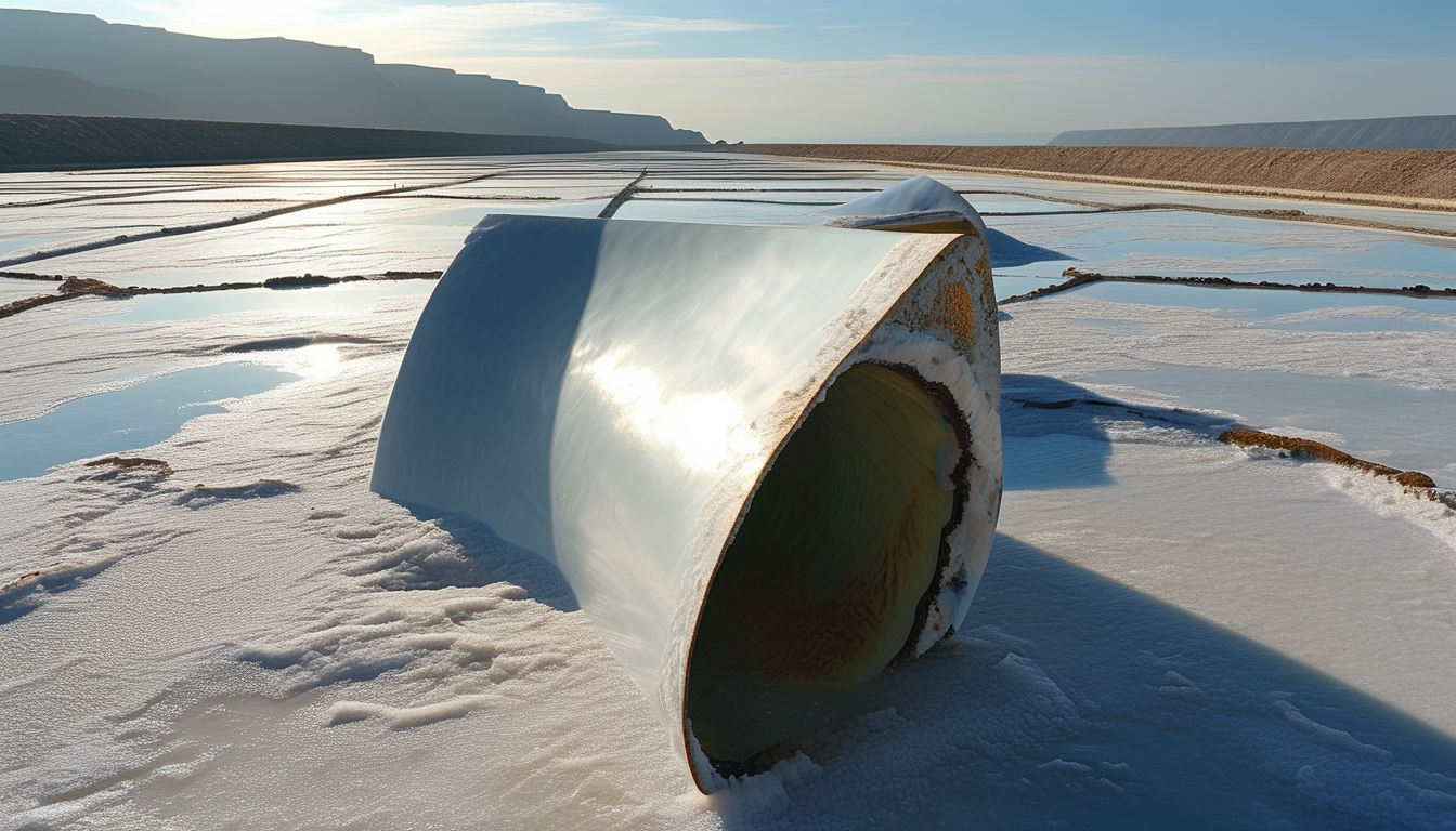 Ptfe Lined Elbow For High-Yield Salt Lake Mining