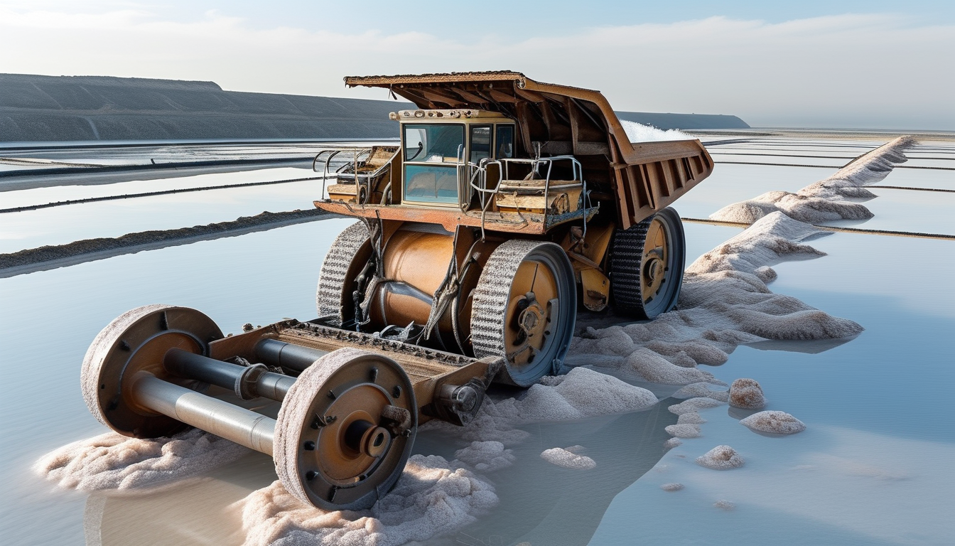 Salt Making Machine For High-Yield Salt Lake Mining