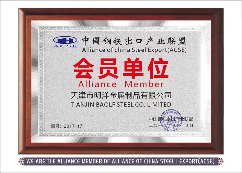 Alliance-Member-OF-Tianjin-Metal-Materials-Industry-Association