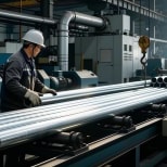 Gi pipe production line