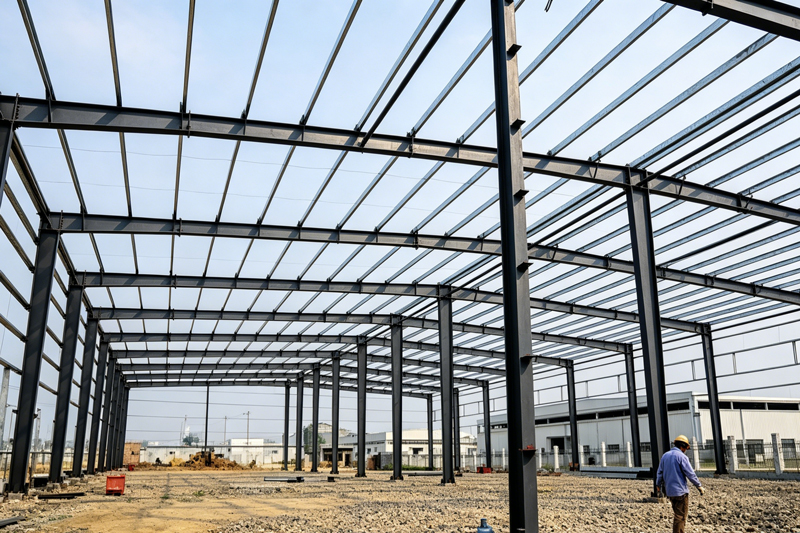 Substructure steel installation