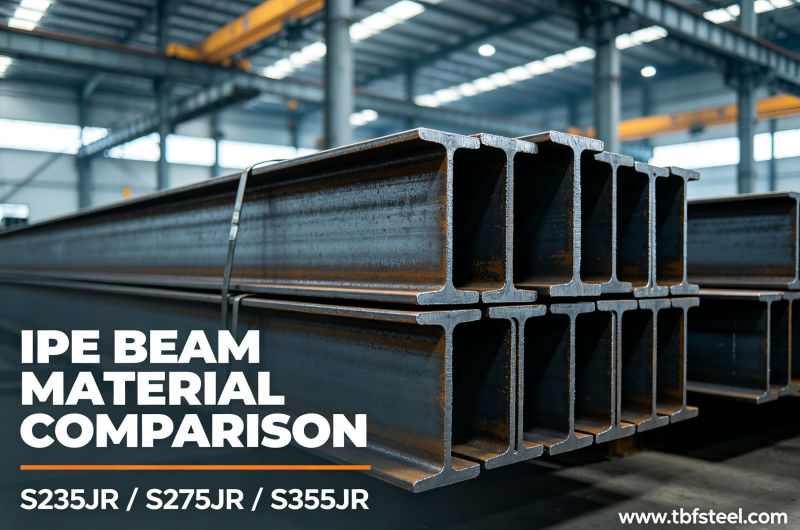 What's The Difference Between S235JR, S275JR & S355JR IPE Beams For Overseas Construction