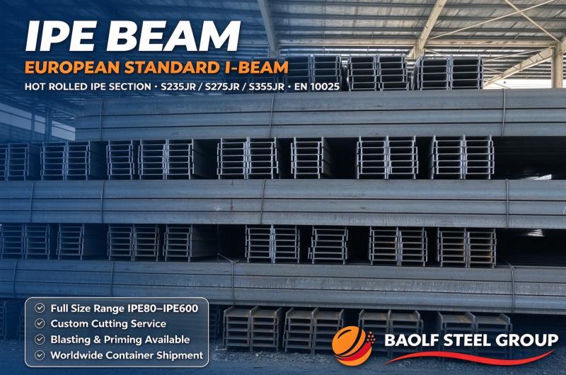 China IPE Beam Factory: European Standard I Section Beam for Structural Construction