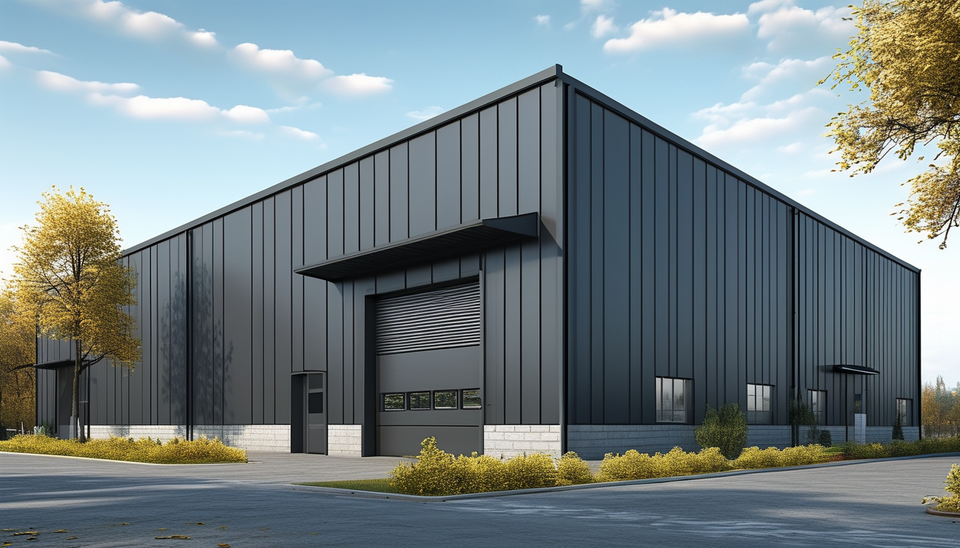 Steel Profile For Industrial Warehouses And Manufacturing Plants