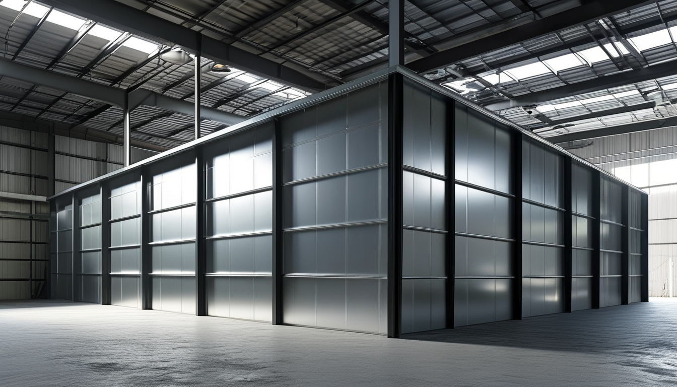 Galvanized Steel Sheet For Industrial Warehouses And Manufacturing Plants