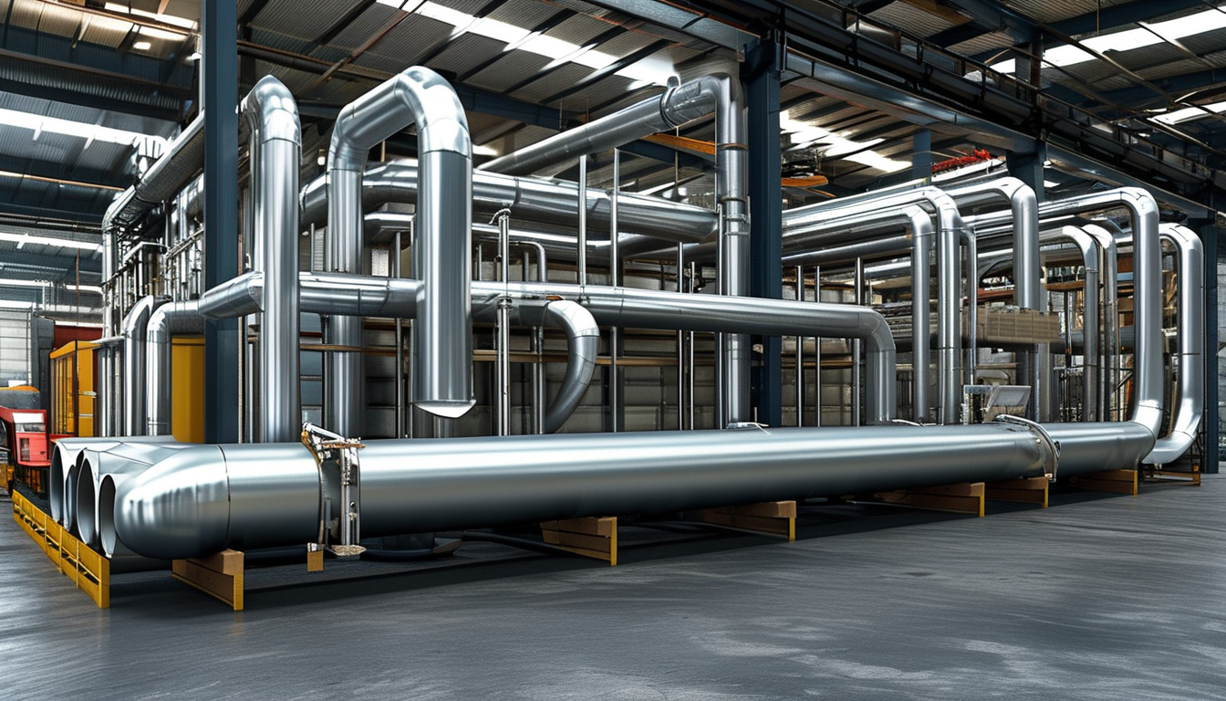 Seamless Pipe For Industrial Warehouses And Manufacturing Plants