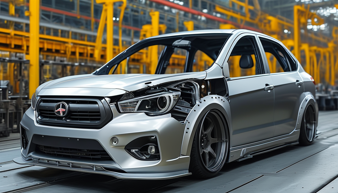 Steel Frame For Automotive Manufacturing And Vehicle Frames