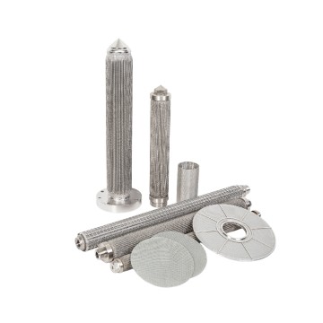 Customized Polymer Pleated Candle Filter Cartridge