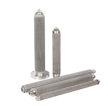 Polymer Candle Filter for High Viscosity Substances Filtration