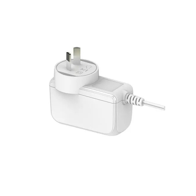 White / Black P Wall Mount Power Adapter Over Current Protection