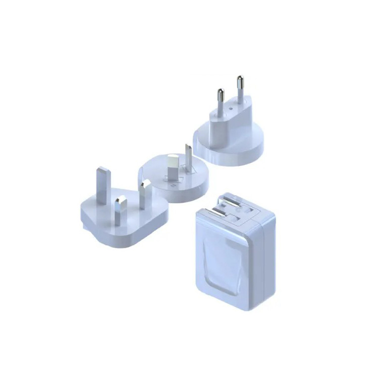 Interchangeable AC Wall Mount Power Adapter 15W 18W 24W