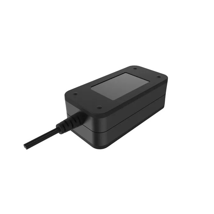 Black / White Abs Desktop Power Adapter Output Voltage 5-48v