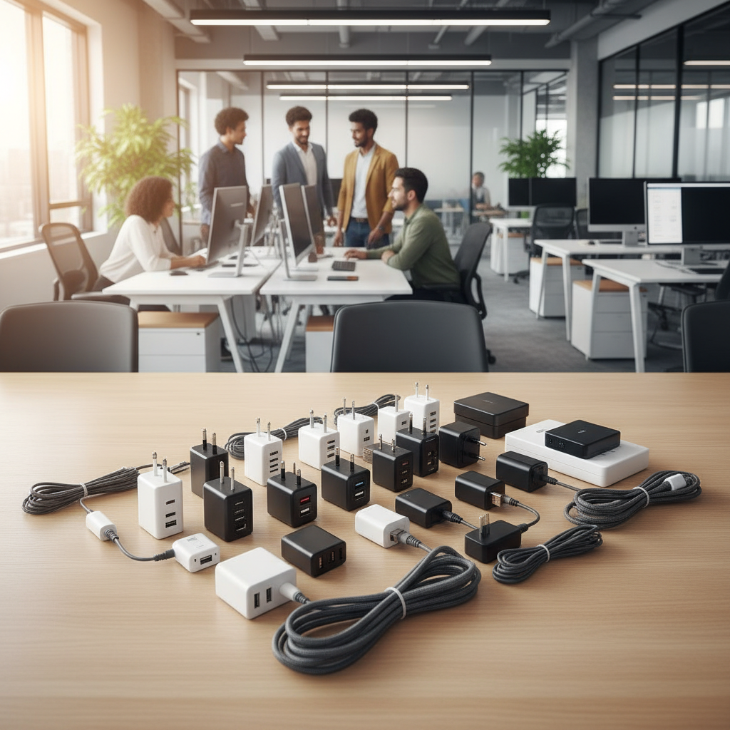International Ac Adapter For Office Procurement And Corporate Workspace Setups