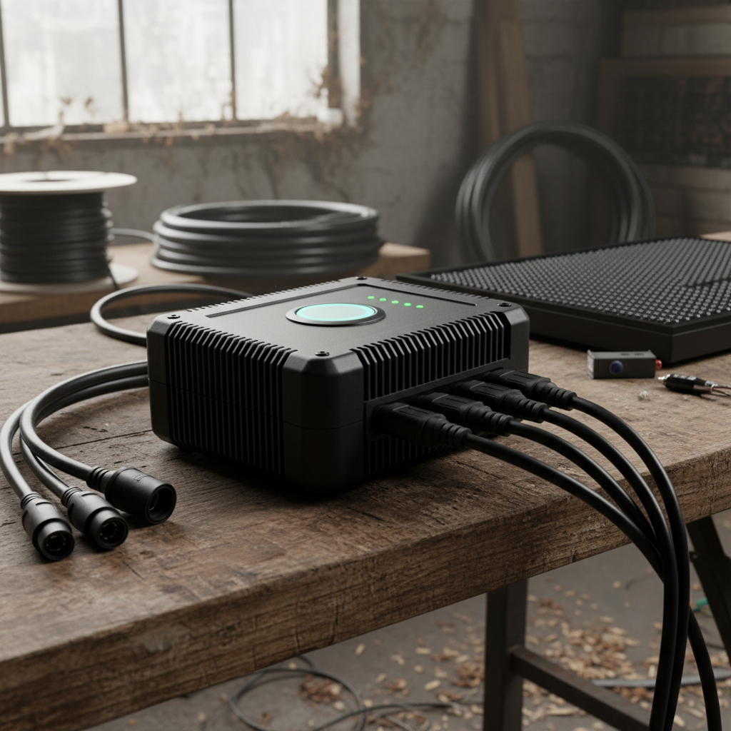 Desktop Power Adapter For Landscape Lighting Contractors And Outdoor Signage Distributors