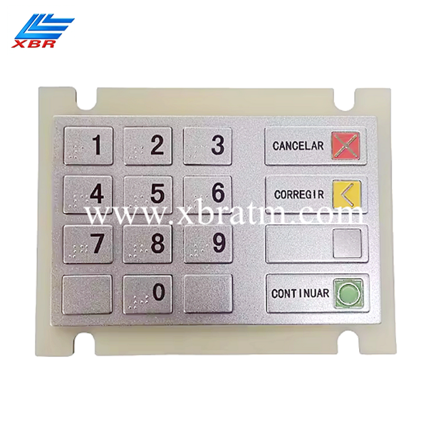 ATM Parts Wincor 2050XE EPP V5 Braille Keyboard 01750132168 1750132168