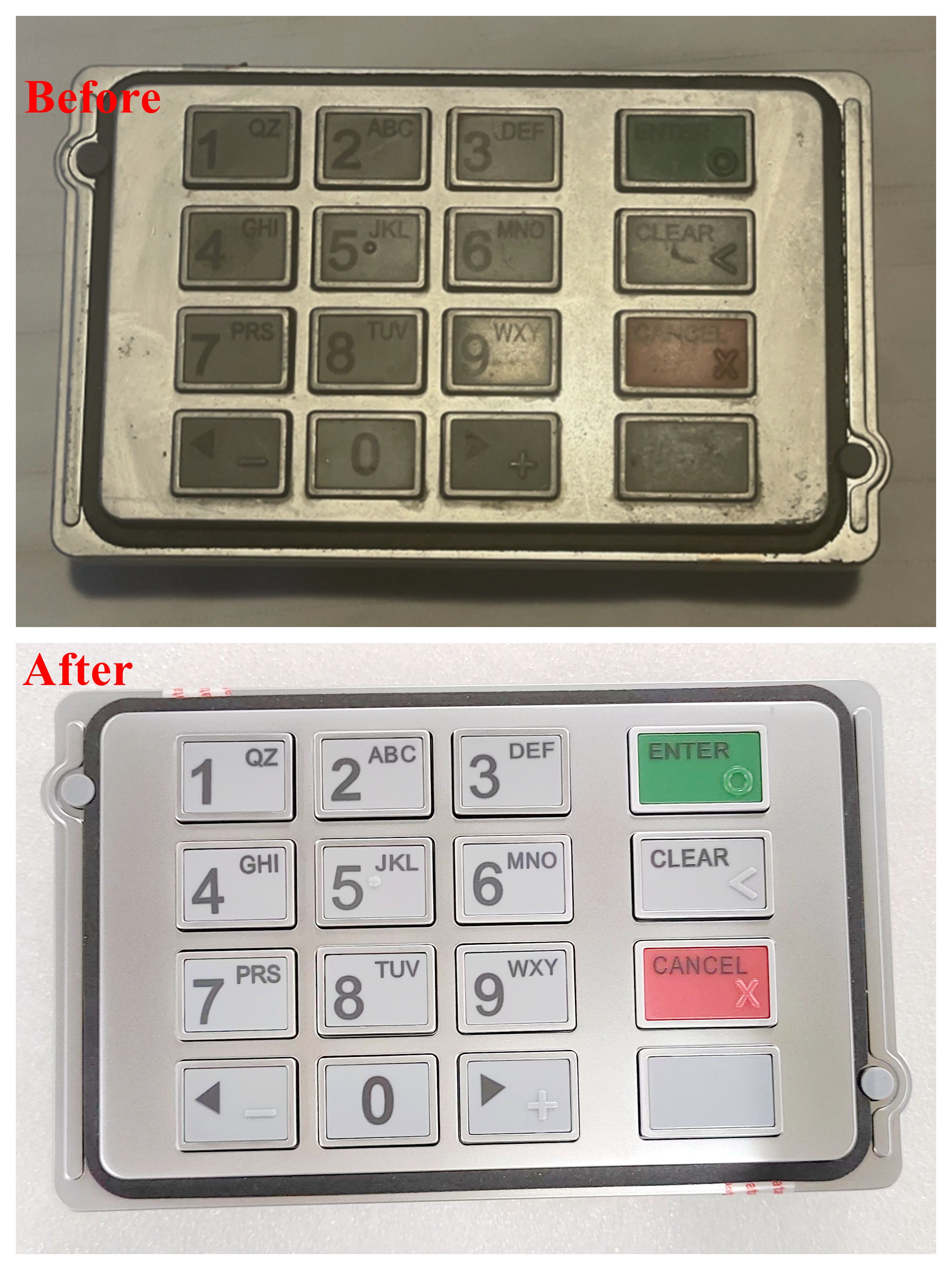 Étui professionnel de maintenance et de remise à neuf pour clavier ATM EPP