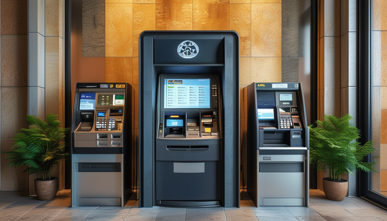Ticari Banka Nakit Yatırma Merkezleri İçin ATM Makinesi
