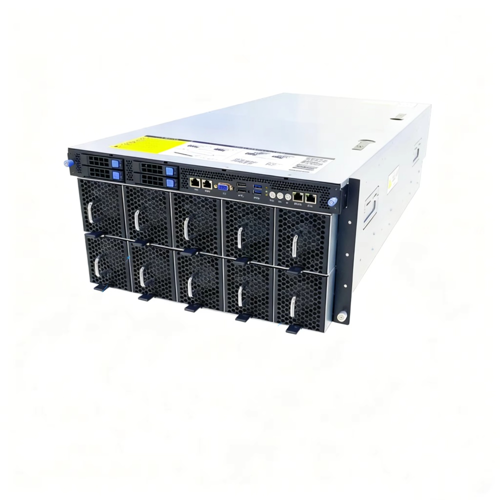 Crystal Server High Performance 8/10 GPU Server Chassis 5U Rack Gpu Case with 4+1 Power Supply Module for AI Server Support