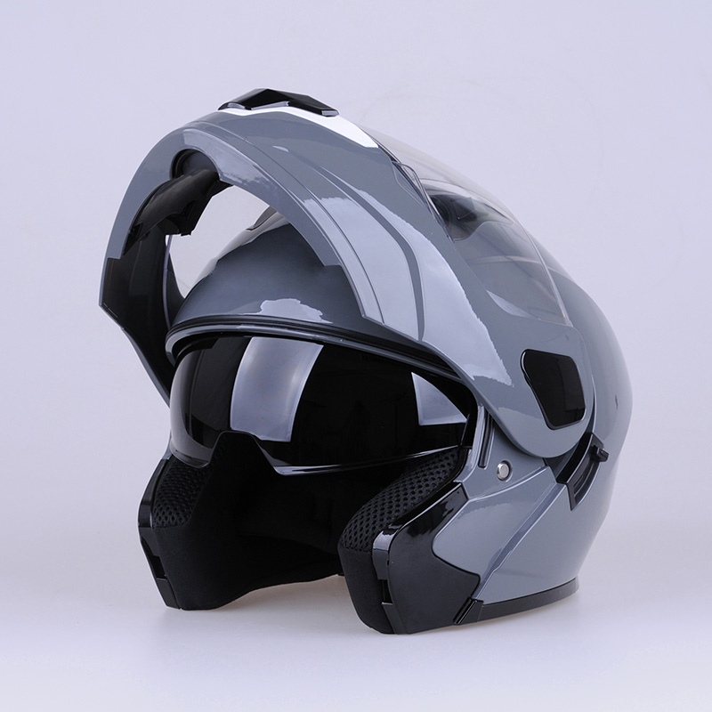 FD-813 NEW Motorcycle Flip Up Helmet With Double Visor
