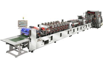 DZF-500-1000TSZ Electronic Shaft Bottom-insertion Stand-up Zipper Bag Making Machine with CCD