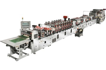 DZF-500-1000TSZ Multi function Bottom-insertion Stand-up Zipper Bag Making Machine with CCD