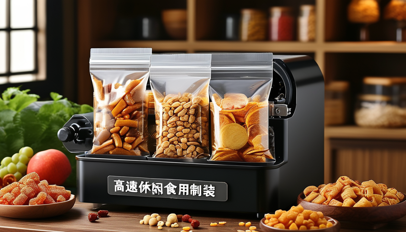Pouch Machine For High-speed Snack And Dry Food Flexible Packaging