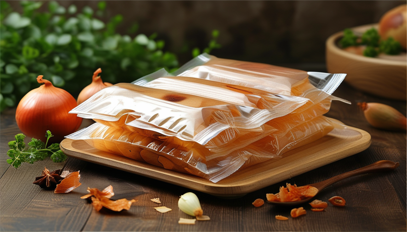 Onion Bag Making Machine For High-speed Snack And Dry Food Flexible Packaging
