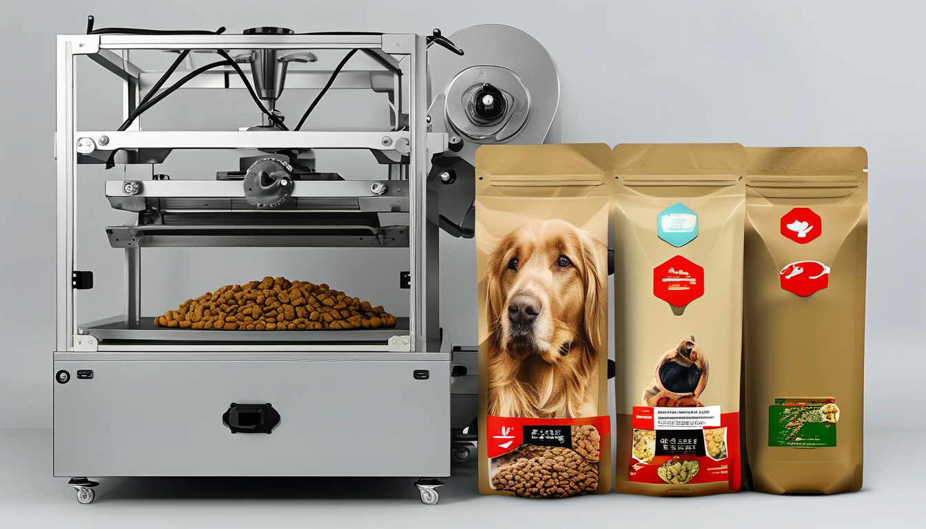 Pouch Equipment For Heavy-duty Pet Food Eight-side Seal Pouches