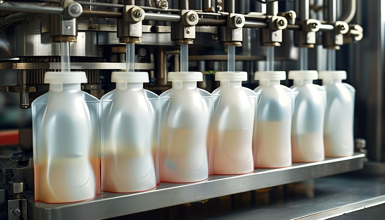 Bag Making Machinery For Spout Bag Packaging Of Liquid Daily Chemicals