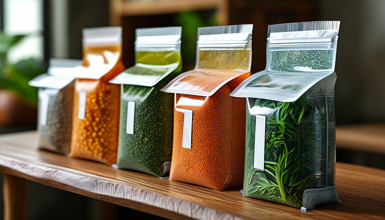 Bag Equipment For Moisture-proof Packaging Of Agricultural Seeds And Fertilizers