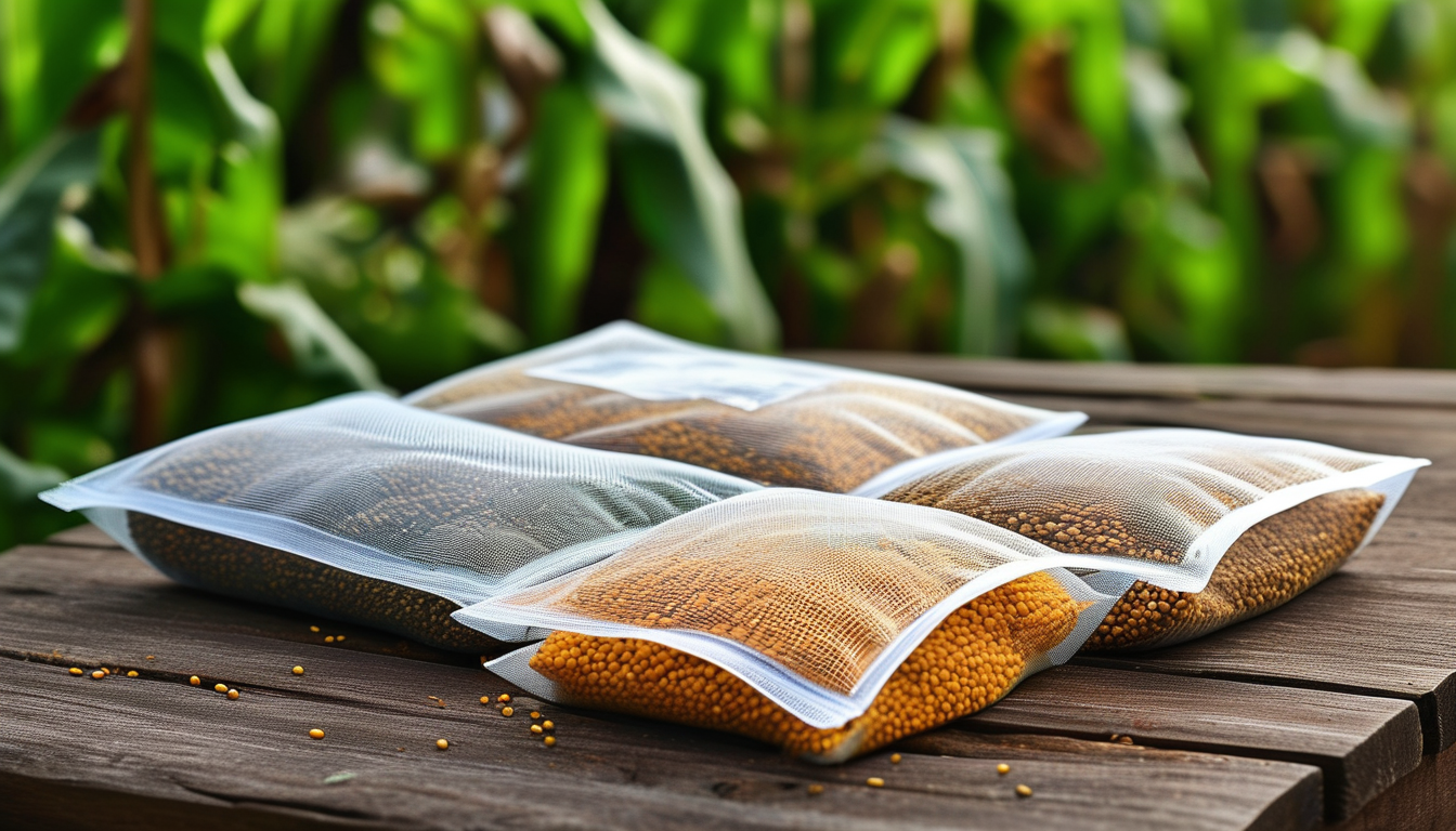 Mesh Bag Making Machine For Moisture-proof Packaging Of Agricultural Seeds And Fertilizers