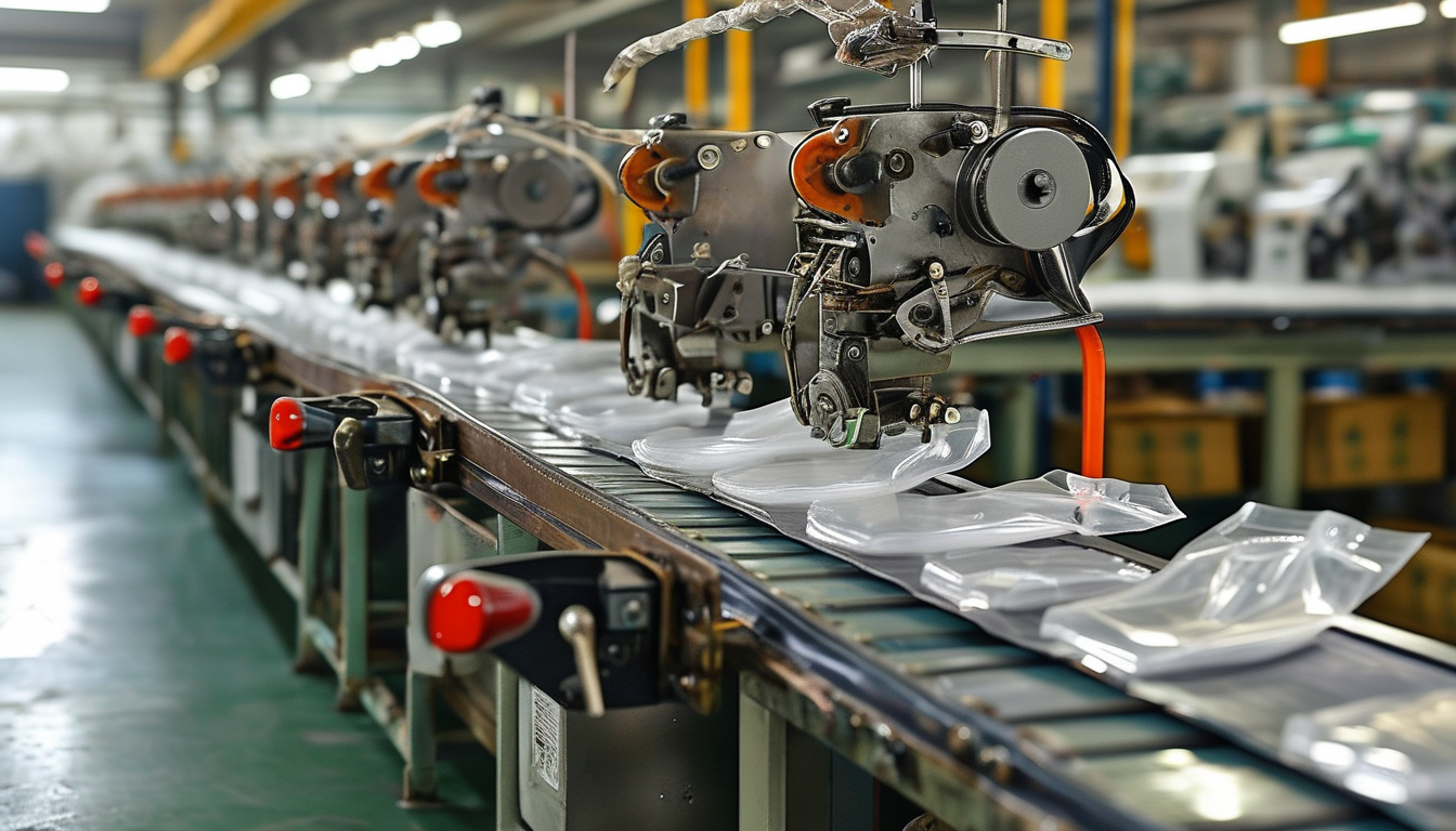 Plastic Bag Making Machine For Stand-up Zipper Pouch Production Lines