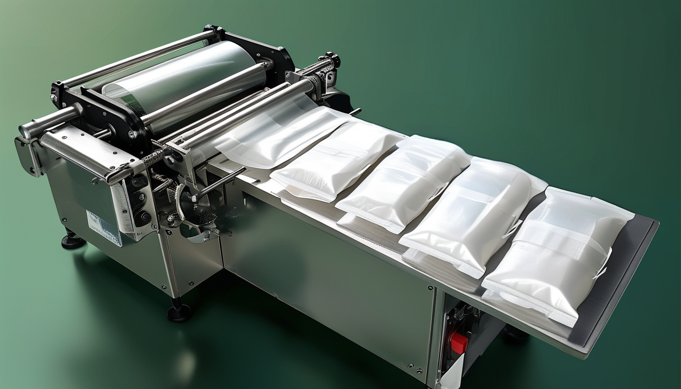 Small Plastic Bag Making Machine For Pharmaceutical And Medical Barrier Bag Manufacturing