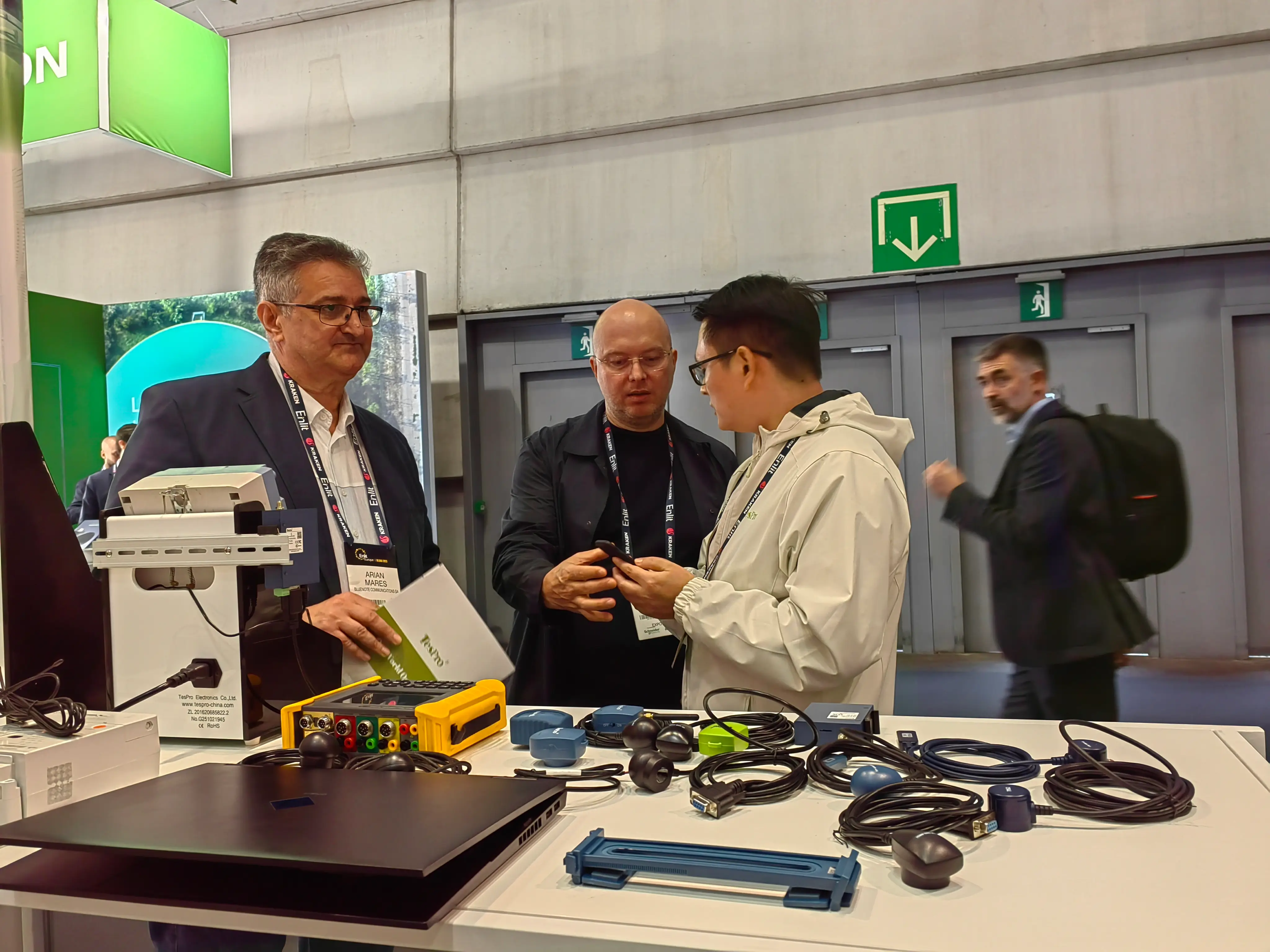 Day 2 of ENLIT Exhibition: Tespro Products Garner High Attention from On-Site Customers