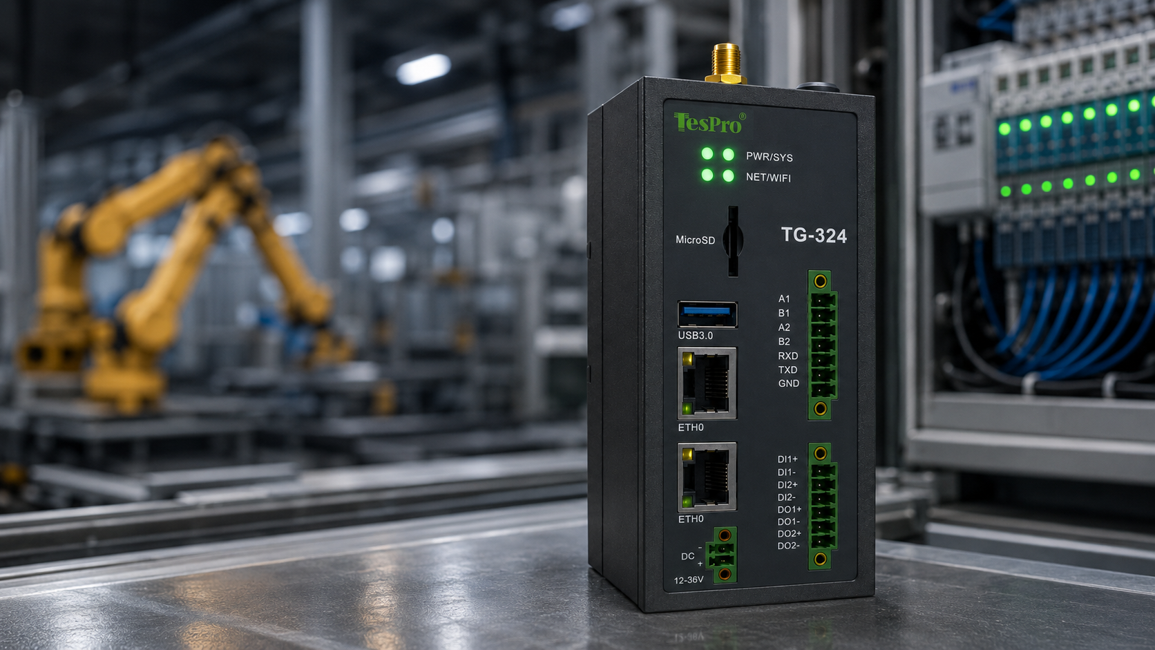 Tespro Industrial Gateway: Boost Your Intelligent Manufacturing