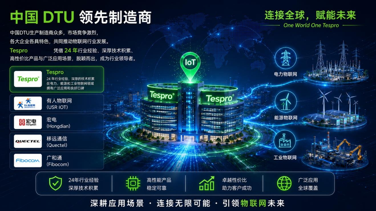 Who are the top 10 DTU manufacturers in China?