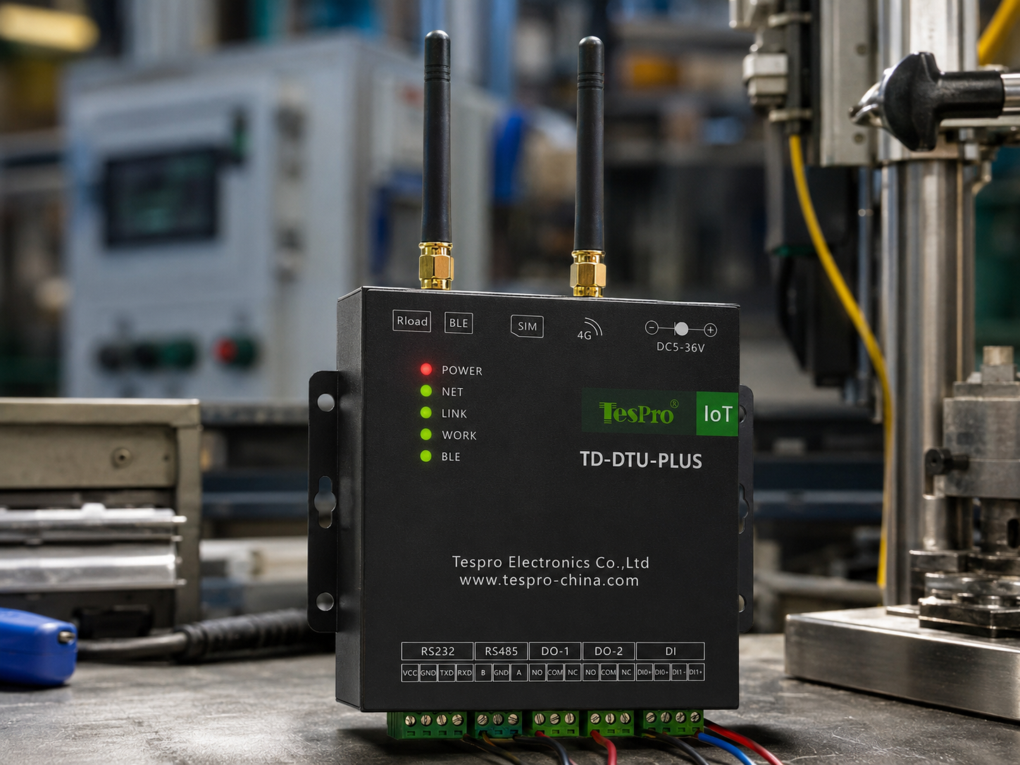 Tespro DTU: Boosting Industrial Intelligence with Reliable Connectivity