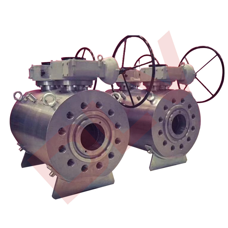 Double DBB fixed ball valve1krb