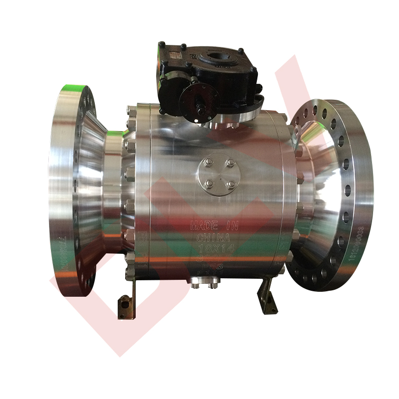 Stainless steel fixed ball valves