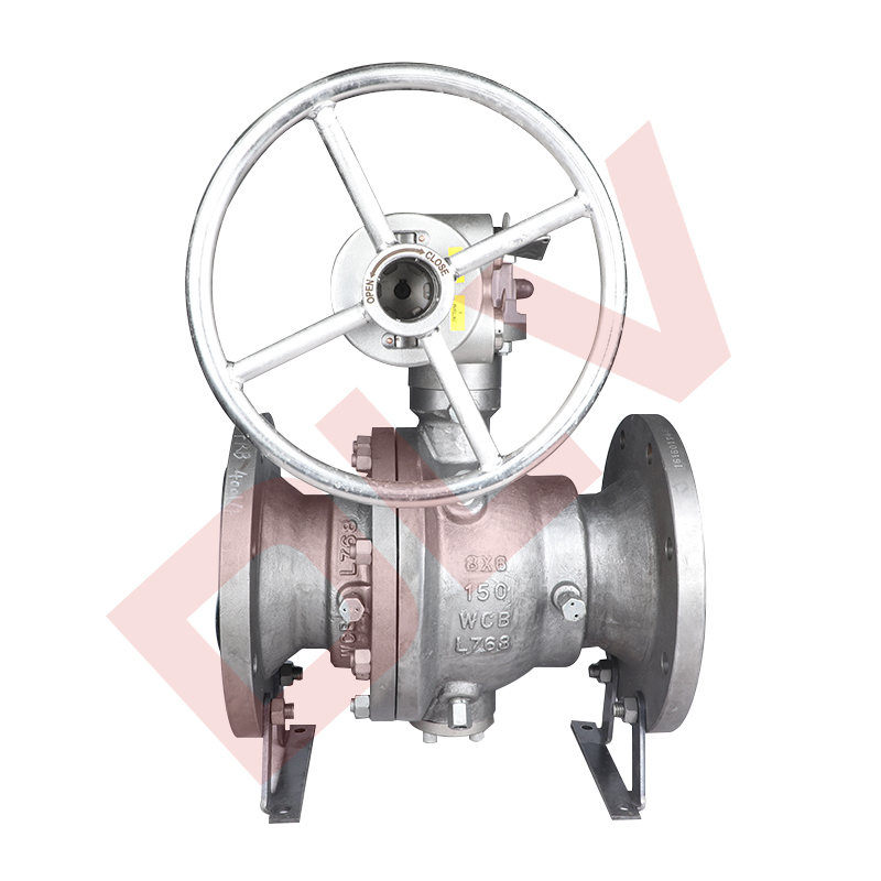 Linkage Lock Reduction Fixed Ball Valve
