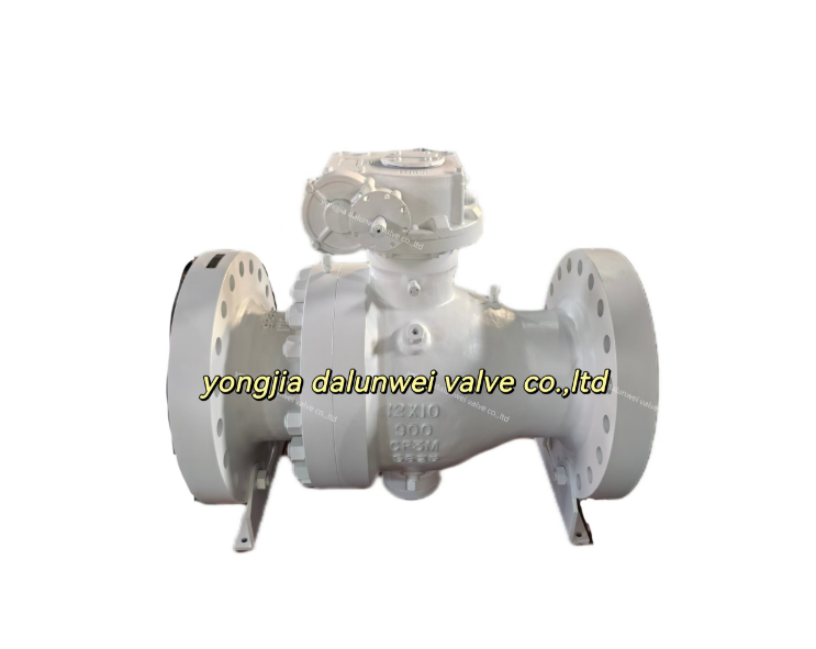 Cast Steel Ball Valve Trunnion Mounted Ball Valves12*10