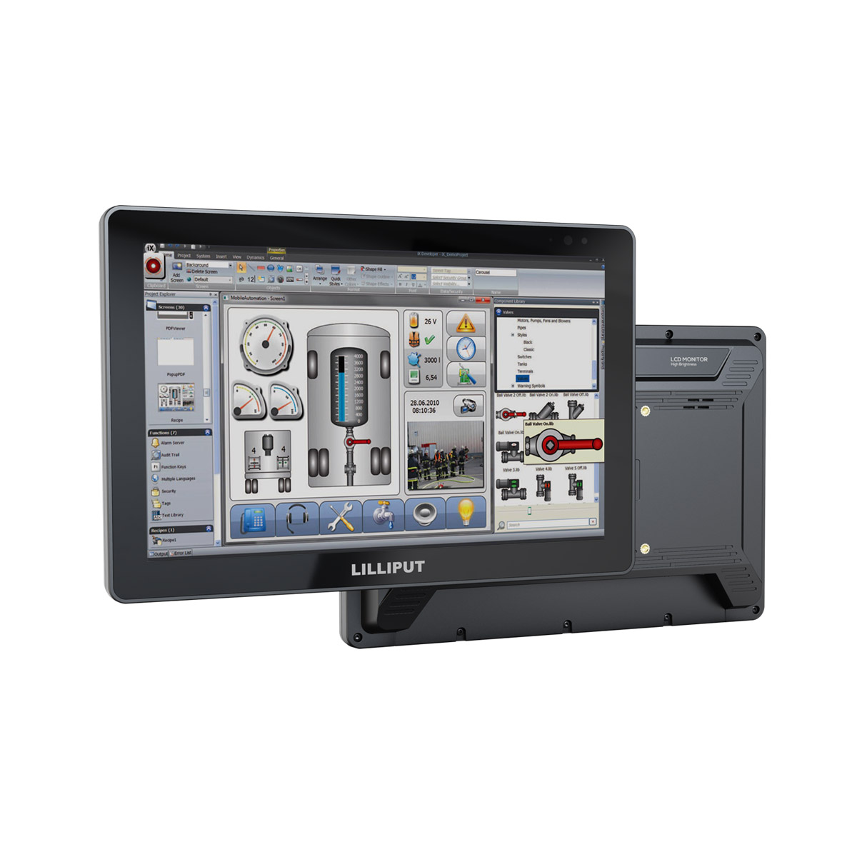FA1019/T: 10.1 inch 1500nits High Brightness Industrial-Grade Touch Monitor